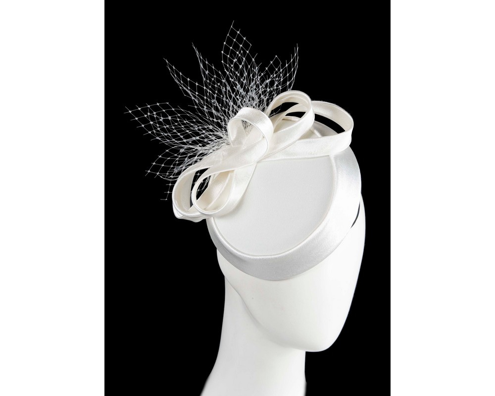 Cream Custom-Made Cupids Millinery Cocktail Hat - Fascinators.com.au Cream Custom-Made Cupids Millinery Cocktail Hat