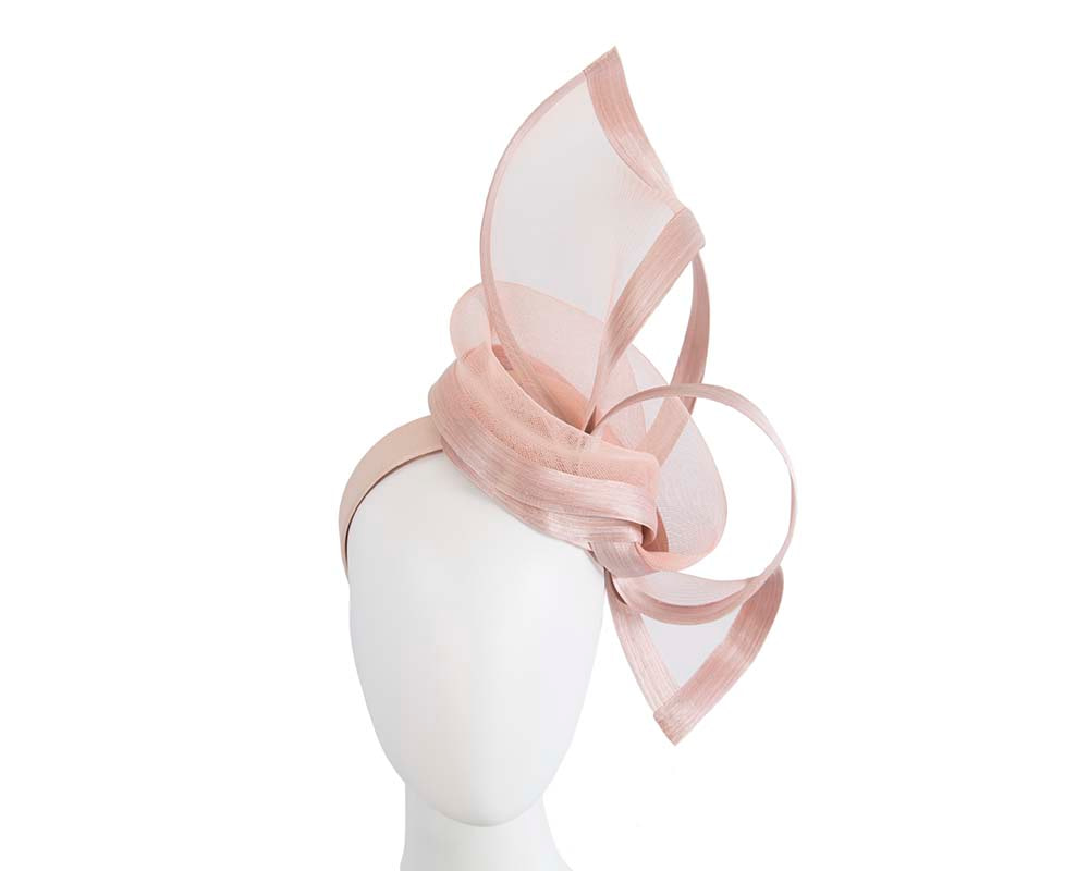Exclusive blush fascinator for Melbourne Cup Derby races buy online in Australia