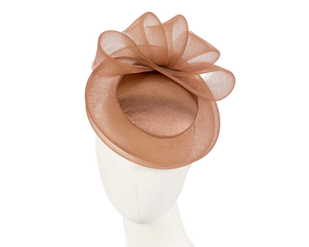 Custom made mocca cocktail hat