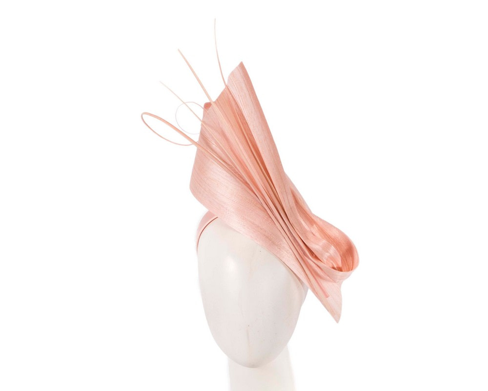 Bespoke pink racing fascinator by Fillies Collection