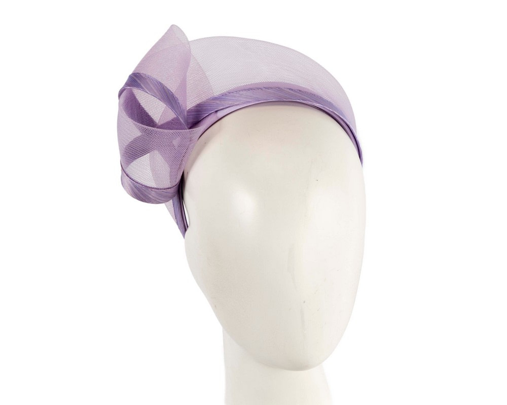 Lilac headband fascinator by Fillies Collection