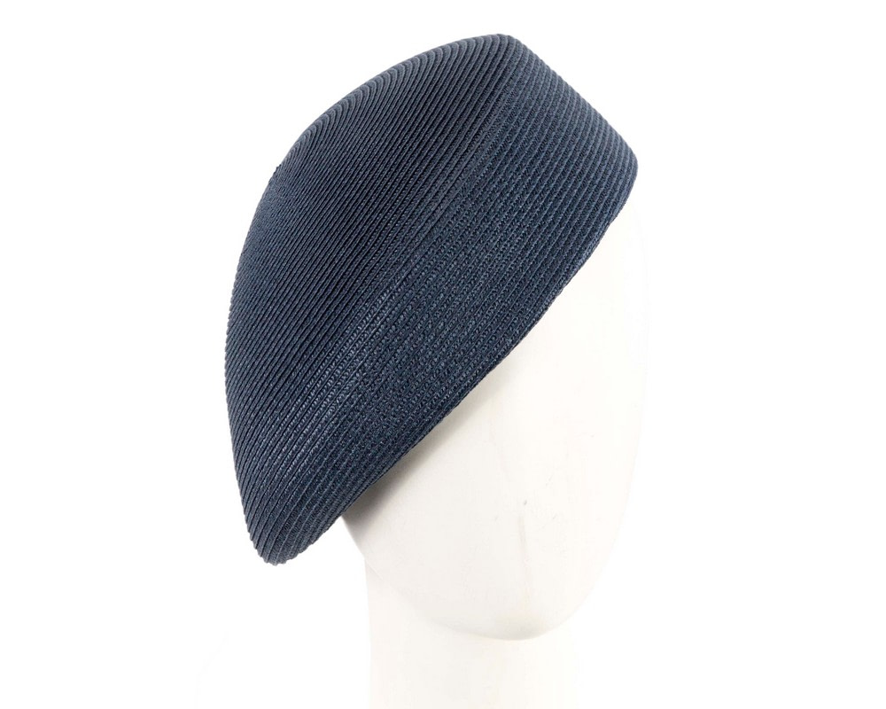 Navy beret hat by Max Alexander