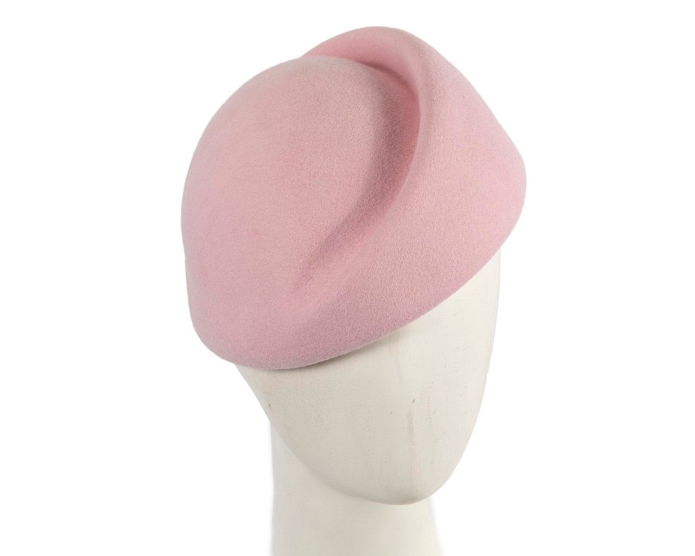 Exclusive pink felt ladies winter hat by Max Alexander