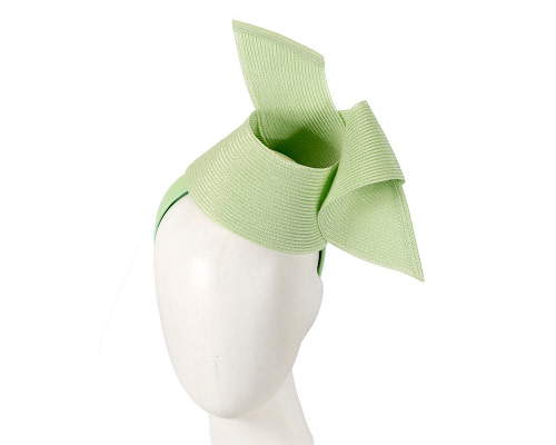 Lime Australian Made racing fascinator by Max Alexander