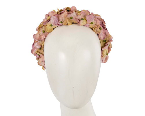 Lilac velvet flower headband by Max Alexander