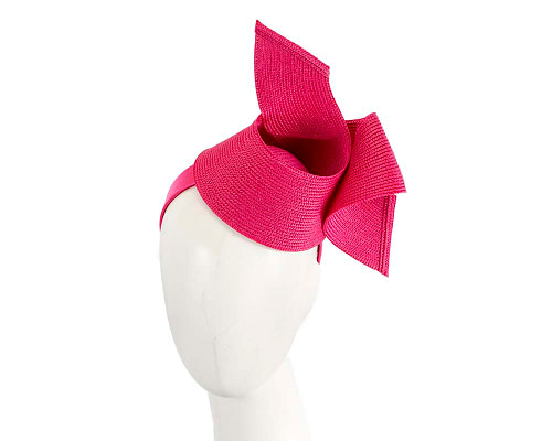 Fuchsia Australian Made racing fascinator by Max Alexander