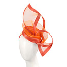 Bespoke Orange fascinator by Fillies Collection - Fascinators.com.au