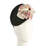 Black and pink winter racing flower fascinator by Fillies Collection - Fascinators.com.au