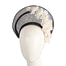 Black & Cream crown fascinator by Fillies Collection - Fascinators.com.au