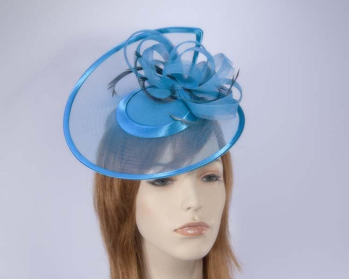 Turquoise cocktail hats K4806TB - Fascinators.com.au