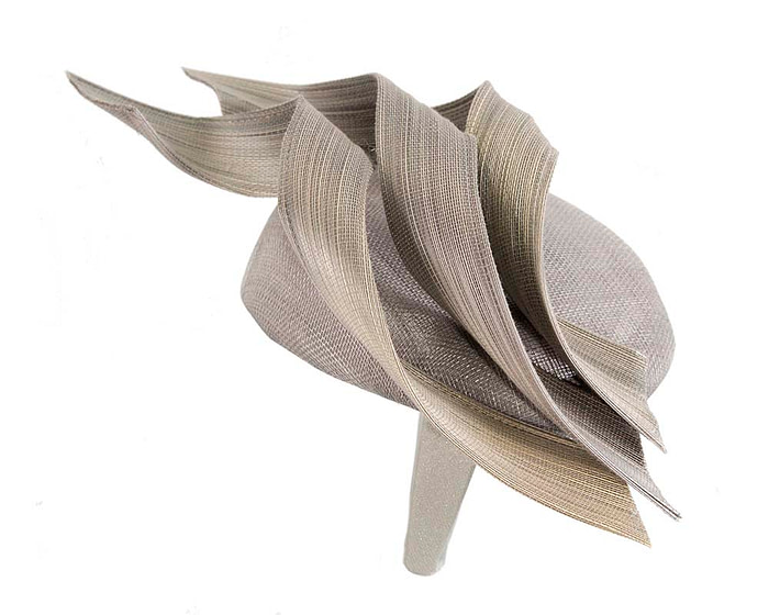 Designers silver pillbox racing fascinator by Fillies Collection - Fascinators.com.au