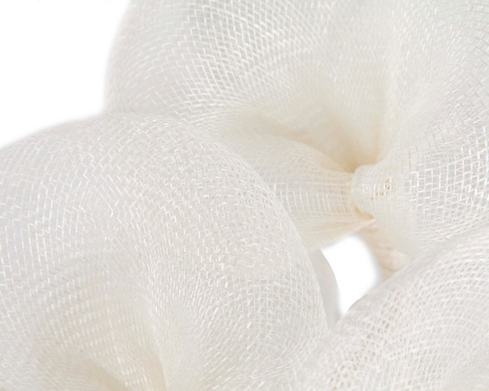 Large sinamay flower fascinator by Max Alexander - Image 3