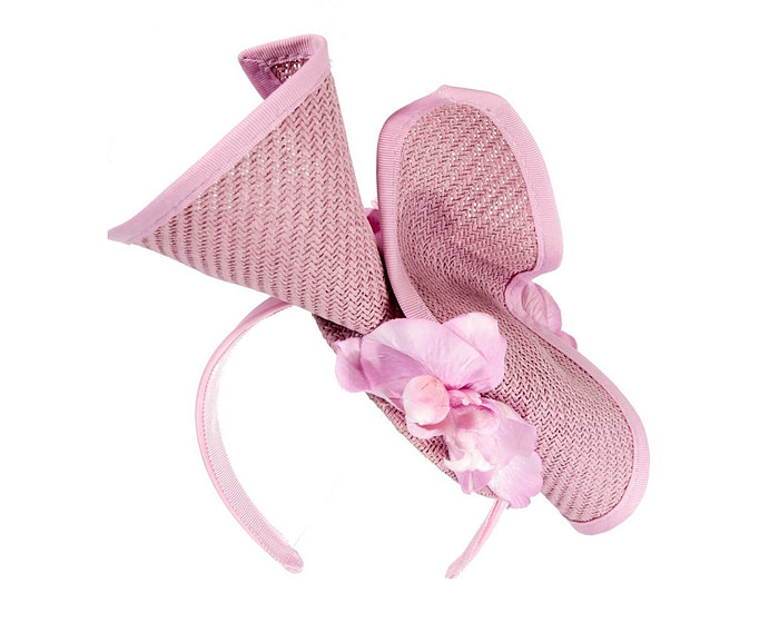 Lilac designers racing fascinator with orchids by Fillies Collection - Image 6