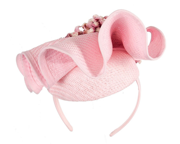 Pink spring racing fascinator by Fillies Collection - Image 6
