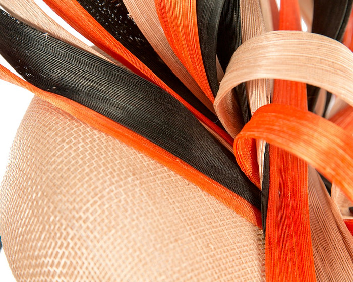 Multicolor pillbox fascinator by Fillies Collection - Image 5