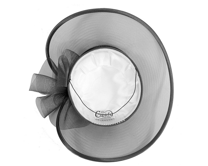 Black custom made mother of the bride hats - Fascinators.com.au