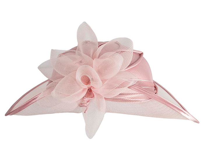 Pink Custom Made Mother of the Bride hat - Image 4