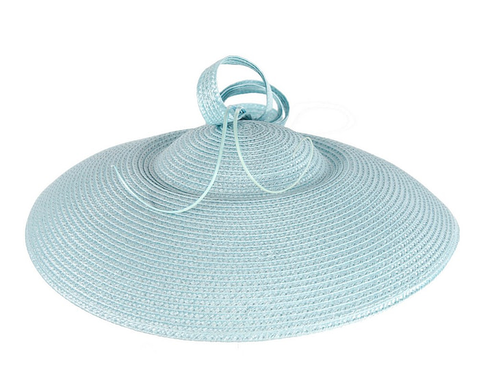 Max Alexander Light Blue  Saucer Fascinator - Image 4