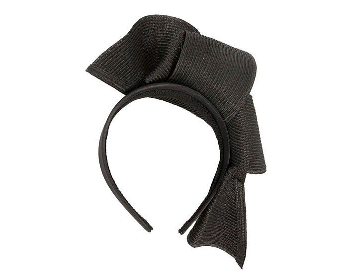 Black wave fascinator by Max Alexander - Image 4