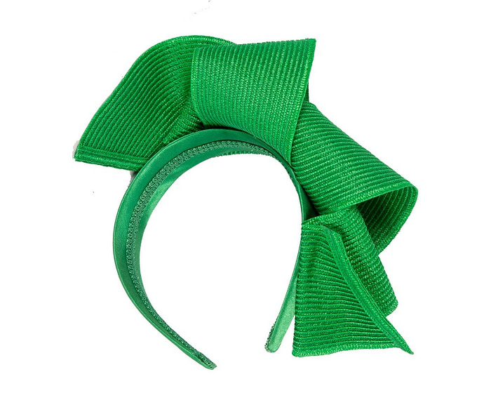 Green wave fascinator by Max Alexander - Image 4