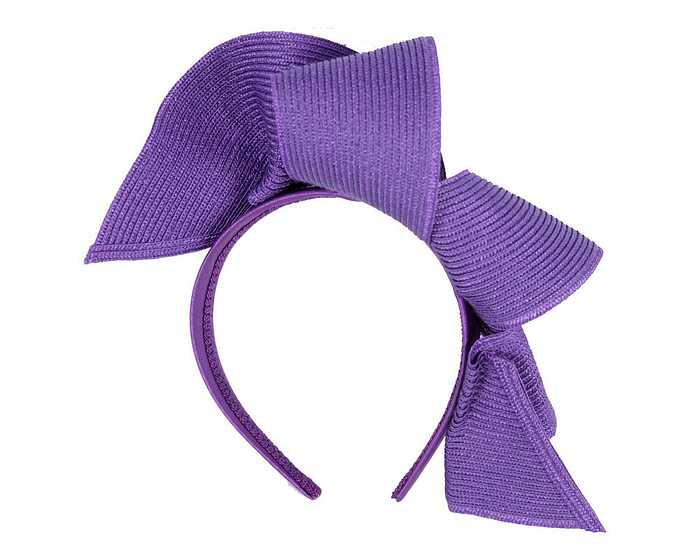 Purple wave fascinator by Max Alexander - Image 4