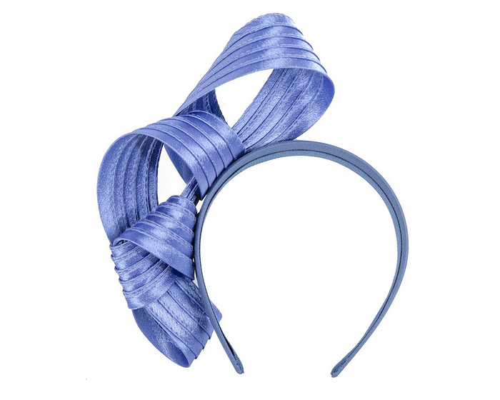 Twisted blue fascinator by Max Alexander - Image 4