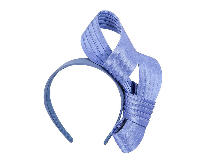 Twisted blue fascinator by Max Alexander - Image 2