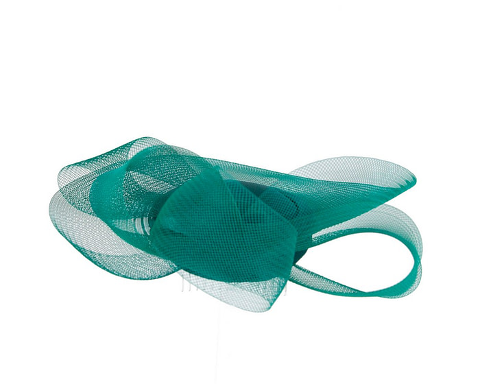 Teal Green Cocktail Hat - Image 6
