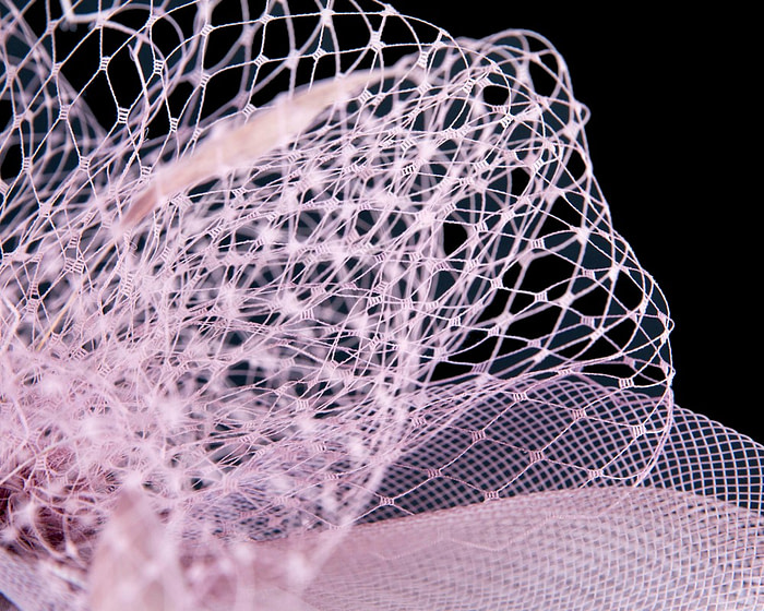 Lilac custom made fascinator hat - Image 5
