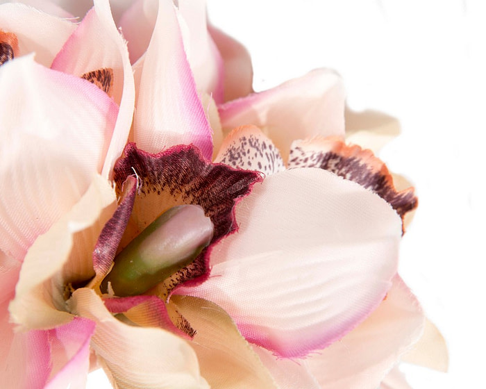 Elegant Floral Fascinator in Pink - Max Alexander - Image 3