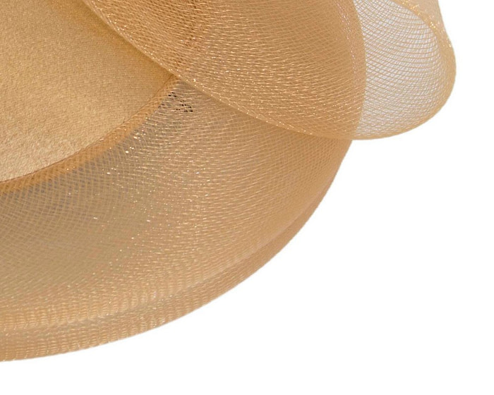 Gold custom made cocktail hats - Image 4