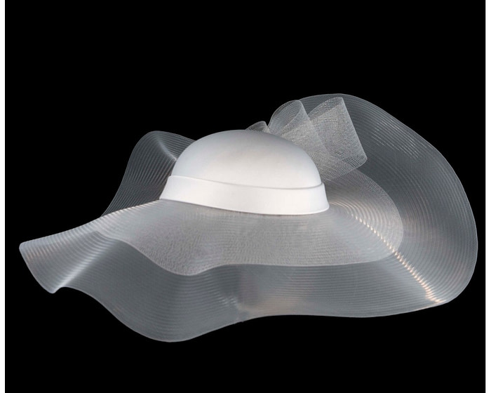 Silver fashion hat for Melbourne Cup races & special occasions - Image 4