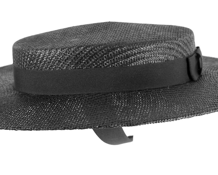 Black Max Alexander Boater Hat - Image 4