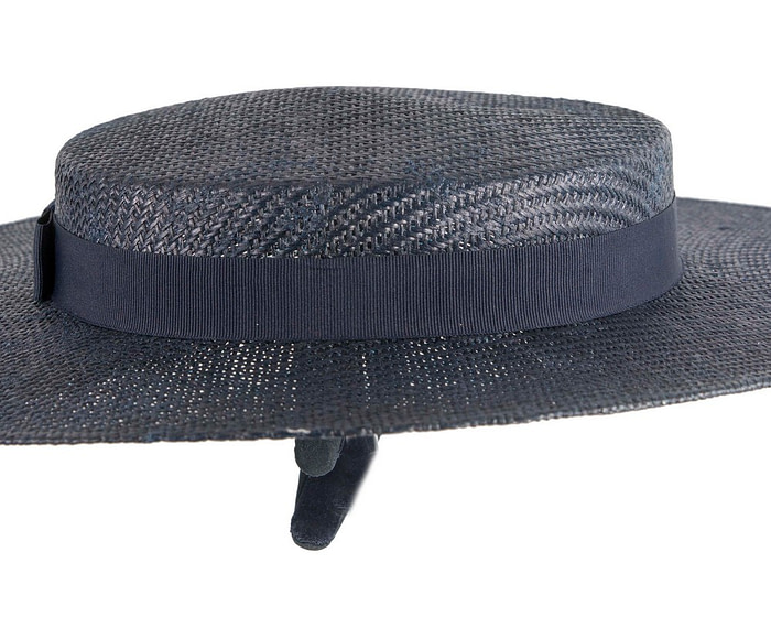 Navy Max Alexander Boater Hat - Image 3