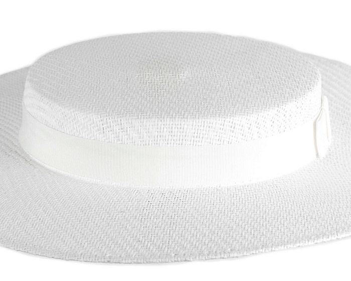 White Max Alexander Boater Hat - Image 4