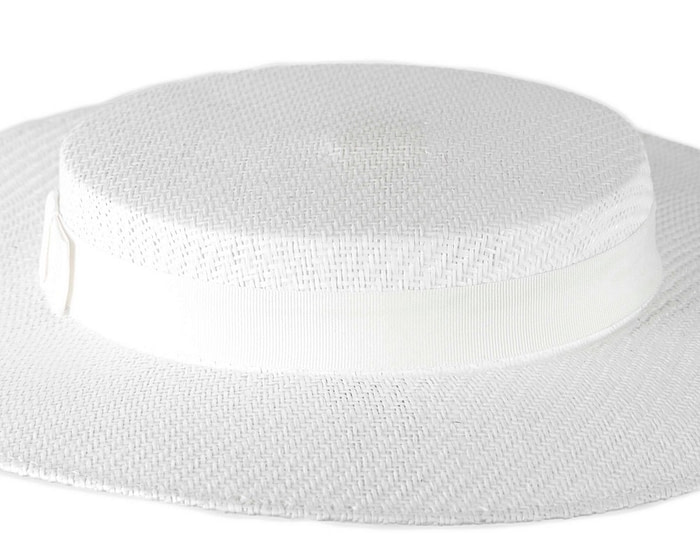 White Max Alexander Boater Hat - Image 3