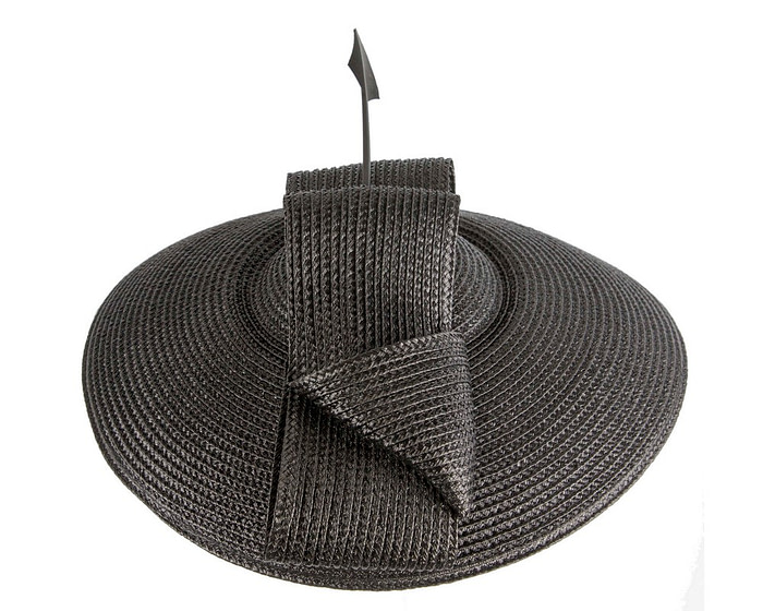 Max Alexander Black Saucer Fascinator - Image 3