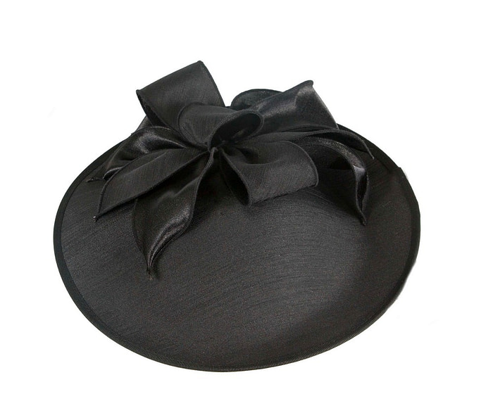 Covered black racing fascinator by Max Alexander - Image 3