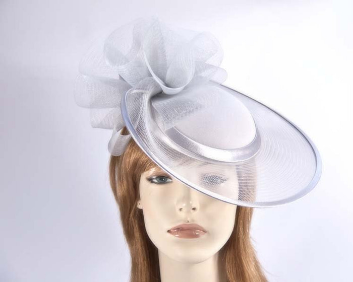 Silver mother of the bride hats H5008S - Fascinators.com.au