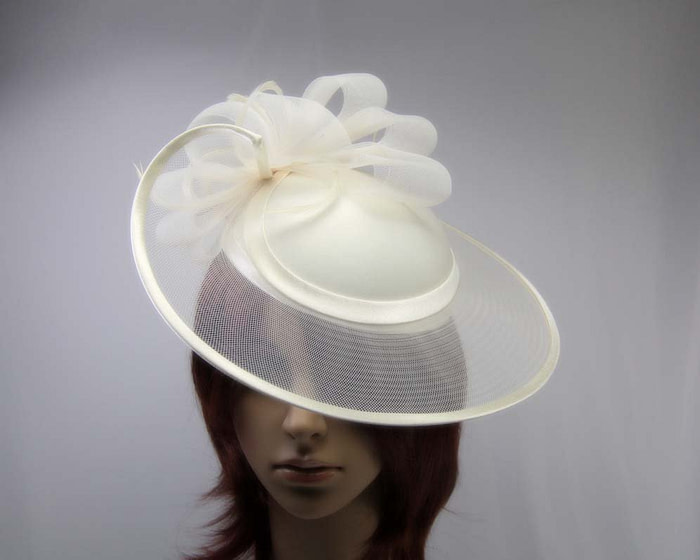 Cream fashion hats H835C - Fascinators.com.au