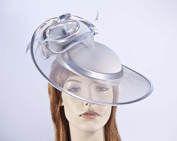 Silver hats H923S - Fascinators.com.au