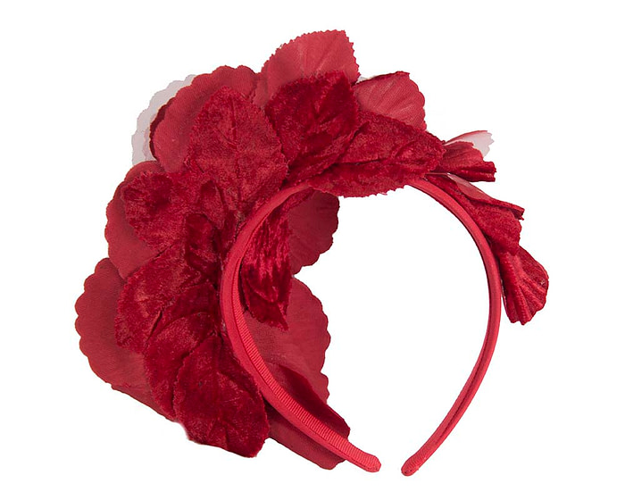 Red Headband Fascinator - Fascinators.com.au