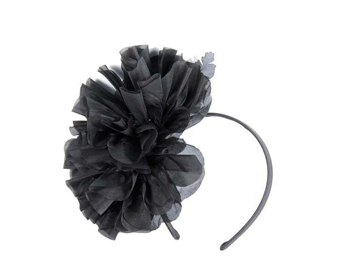 Back flower headband - Fascinators.com.au