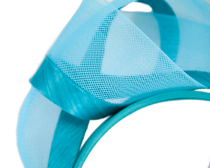 Turquoise turban headband by Fillies Collection - Fascinators.com.au