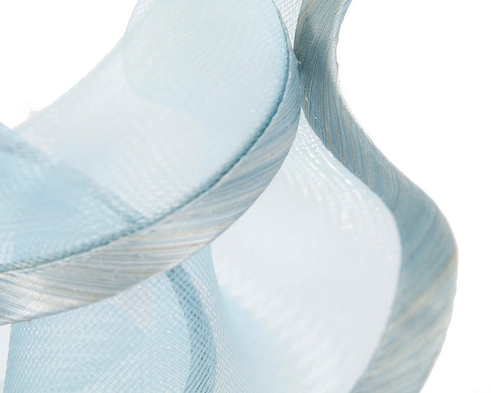 Exclusive tall light blue fascinator by Fillies Collection - Fascinators.com.au