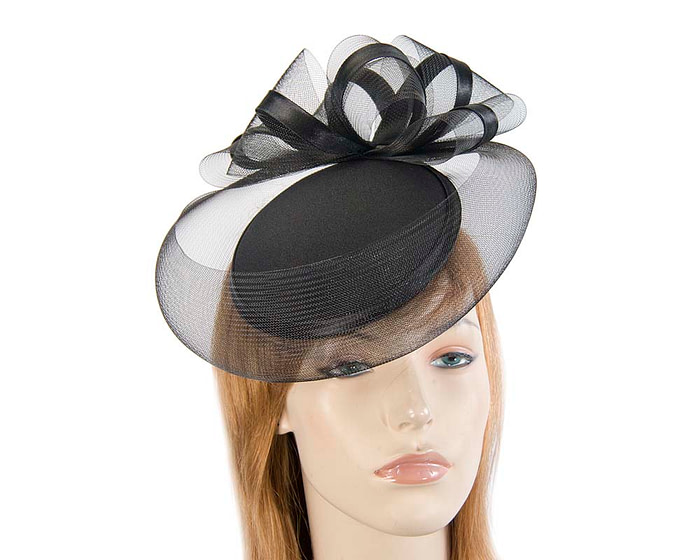 Black mother of the bride custom made hat - Fascinators.com.au