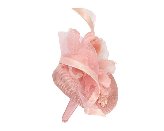 Pink spring racing fascinator by Fillies Collection - Fascinators.com.au