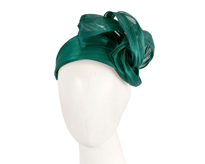 Green retro headband racing fascinator by Fillies Collection - Fascinators.com.au