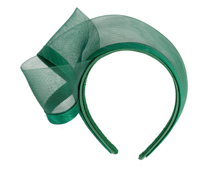 Dark Green headband fascinator by Fillies Collection - Fascinators.com.au