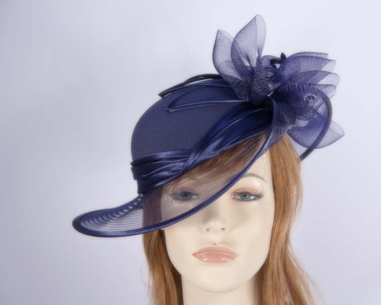 Navy Mother of the Bride hat